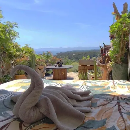 Vue , Jardin & Ambiance Tiny House Saint-Raphaël